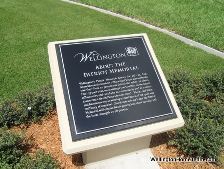 Wellington FL Patriot Memorial - Patriot Memorial
